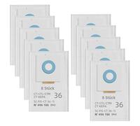 LOHILL 496186 Bolsas de polvo Accesorios para Festool CT 36/CTL 36E/CTM 36 E CLEANTEC Series extractores de polvo SC FIS-CT 36/5 piezas de repuesto para aspiradora (10 unidades)