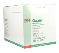Lohmann & Rauscher Gazin - Compresa de gasa (10 x 10 cm, 100 unidades)