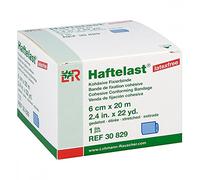 Lohmann & Rauscher Haftelast Fixierbinde kohäsiv 6 cm x 20 m blau, 1 pzas Vendaje