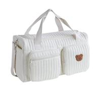 LOHOM Bolso cambiador de hombro para mamá, bolso cambiador ligero acolchado, cambiador grande multifuncional de viaje, bolsos Messenger para maternidad y cambio de pañales, para hospital, One Bear