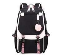LOHOM Mochila Escolar Adolescente Bolsas Escolares Mochilas Niña para Juveniles Niñas 8 9 10 11 12 13 14 15 16 17 18 Años Grande Casual Primaria Escuela Secundaria Colegio Alumna