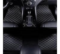 LohxA 4 Uds. Alfombrillas de Coche Antideslizantes Impermeables Personalizadas para Chery Omoda 5 2022, Juego Completo de Alfombrillas de Cuero Delanteras y traseras, Cuero PU,D-Black