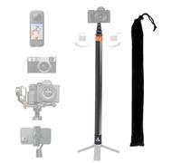 Loiezuir Palo de selfie para cámara Insta360 X3, 3M/118 pulgadas, fibra de carbono invisible, ultra largo, Insta360 ONE X/ONE X2/ONE R ONE RS X2 R X (dorado)