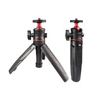 Loiezuir Trípode de extensión de escritorio, tornillo de 1/4 pulgadas universal para cámara Sony/Canon/Nikon/Fujifilm, soporte de trípode portátil extensible de mano para vlogging, soporte de mesa de