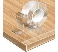 Loiion Protectores Esquinas Bebes Transparente, 3m Pre-Adhesivo Extra Fuerte Cinta Nano Tape, Multifuncional Protectores para Esquinas y Bordes, Protección para los Bordes y Esquinas (5cm Ancho)