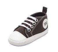 LOIJMK 9 viejo bebé de pie zapatillas disponibles, café, 20 EU