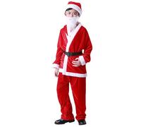 LOIJMK Children's Suit Otoño e Invierno Santa Costume Performance Boy Suit A Baby (Z2-rojo, 11-12 años)