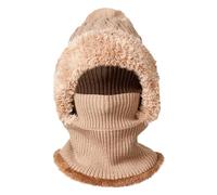 LOIJMK Gorro de invierno para hombre y mujer, de poliéster, de punto, Z4 caqui., Talla única