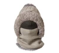LOIJMK Gorro de invierno para hombre y mujer, de poliéster, de punto, Z4-gris, Talla única