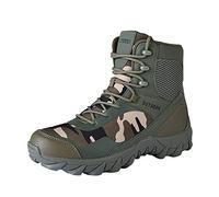 LOIJMK Just So So - Zapatos de hombre a la moda para hombre al aire libre, montañismo, informales, con cordones, botas transpirables para el desierto, con fondo suave, zapatos de negocios, tela de