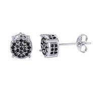 LOIJMK Pendientes redondos brillantes con circonitas cúbicas. Accesorios exquisitos y hermosos que son adecuados para todos y le dan encanto. Pendientes de perlas, talla única, Aleación de cinc, Sin