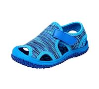 LOIJMK Sandalias de agua para niños, sandalias de playa, trekking, antideslizantes, suela suave, verano, exterior, caladas, unisex, 0-3 años, talla 29 EU, Azul