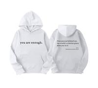 LOIJMK Sudaderas gráficas para, divertida sudadera 3D para adolescentes, sudadera con capucha negra y blanca E Girl, Blanco, 5-6 años