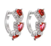 LOIJMK The Latest European Simple Fashion Is Suitable For Women's Jewelry Earrings Ohrringe Bügel Silber, talla única, Metal, Sin piedra preciosa