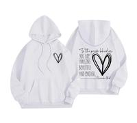 LOIJMK to The Person Behind The Pattern Border Children's Hoodie Everything Autumn and Winter Leisure Loose Bio Kleidung, Blanco, 2-3 años