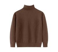 LOIJMK Toddler Christmas Sweater Boy Girl Funny Kids Sudadera Cálida Cuello Crewneck Winter Clothes Chaqueta de punto 92, marrón, 2-3 años