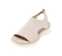 LOIJMK Zapatos de mujer para adultos, calcetines largos para mujer, calcetines largos para mujer, verano, color sólido, deslizamiento, informal, punta plana, suave, para mujer, zapatos blandos