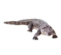 Loimol 68cm Cocodrilo de Peluche, Animal Realista y Dulce Figura de cocodrilo Juguete de Peluche de Vida Salvaje Regalos para Niños (Azul)