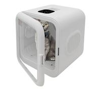 LOIRIIC Secadora portátil para gatos de 62 L, secadora automática portátil de 800 W, temperatura ajustable de 22 a 45 °C, máquina de secado en tiendas de mascotas, hogar, viajes y más