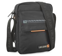 Lois - Bandoleras Hombre - Bolso Hombre Bandolera Ajustable - Bandolera Hombre Poliéster - Bolso Bandolera Hombre. Bolso de Hombre Pequeño., Negro