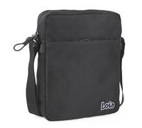 Lois - Bandoleras Hombre - Bolso Hombre Bandolera Ajustable - Bandolera Hombre Poliéster - Bolso Bandolera Hombre. Bolso de Hombre Pequeño., Negro