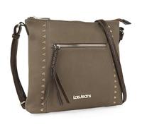 Lois - Bolso Bandolera Mujer Versátil para Diario y Viajes Estilo Casual Urbano Práctico Compacto Moda Bolsos De Mujer Bandolera. Bolso Taupe Mujer