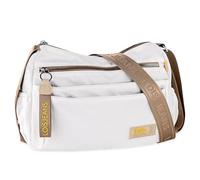 Lois - Bolso Bandolera Mujer Versátil para Diario y Viajes Estilo Casual Urbano Práctico Compacto Moda Bolsos De Mujer Bandolera. Bolso Blanco Mujer