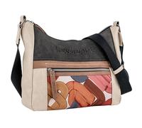 Lois - Bolso Bandolera Mujer Versátil para Diario y Viajes Estilo Casual Urbano Práctico Compacto Moda Bolsos De Mujer Bandolera. Bolso Negro Mujer