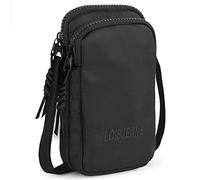 Lois - Bolso Hombre Pequeño Móvil - Bandoleras Hombre Pequeñas Uso Casual - Bolso Movil de [Polyester/Nylon/Piel PU] - Bandolera Hombre Pequeña de Marca Lois - Mini Bolso Bandolera Hombre para, Negro