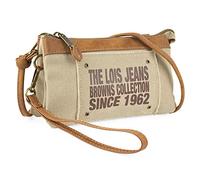 Lois - Bolso Mano Mujer Elegante Estilo Moderno Casual Para Ocio - Bolso De Mano De Mujer Pequeño Versátil para Uso Diario y Eventos, Marron