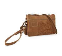 Lois - Bolso Mano Mujer Elegante Estilo Moderno Casual Para Ocio - Bolso De Mano De Mujer Pequeño Versátil para Uso Diario y Eventos, Marron