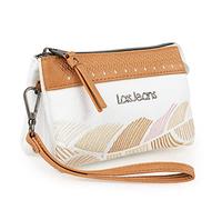 Lois - Bolso Mano Mujer Elegante Estilo Moderno Casual Para Ocio - Bolso De Mano De Mujer Pequeño Versátil para Uso Diario y Eventos, Blanco