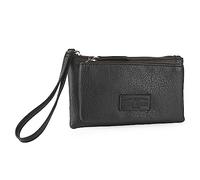 Lois - Bolso Mano Mujer Elegante Estilo Moderno Casual Para Ocio - Bolso De Mano De Mujer Pequeño Versátil para Uso Diario y Eventos, Negro