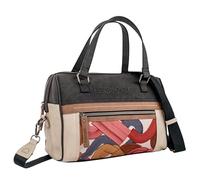 Lois - Bolso Mano Mujer Elegante Estilo Moderno Casual Para Ocio - Pequeño Versátil para Uso Diario y Eventos, Negro