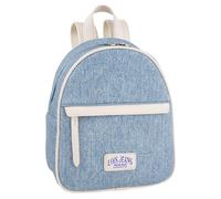 Lois - Bolso Mochila Mujer Elegante Tipo Casual Moderna Para Vestir Mochilas Mujer Estilo Urbano Mochila Negra Mujer Pequeña Ideal Para Uso Diario, Azul