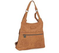 Lois - Bolso Mochila Mujer Elegante Tipo Casual Moderna Para Vestir Mochilas Mujer Estilo Urbano Mochila Negra Mujer Pequeña Ideal Para Uso Diario, Camel