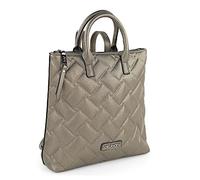 Lois - Bolso Mochila Mujer Elegante Tipo Casual Moderna Para Vestir Mochilas Mujer Estilo Urbano Mochila Negra Mujer Pequeña Ideal Para Uso Diario, Plata oscuro