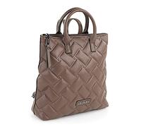 Lois - Bolso Mochila Mujer Elegante Tipo Casual Moderna Para Vestir Mochilas Mujer Estilo Urbano Mochila Negra Mujer Pequeña Ideal Para Uso Diario, Marrón oscuro