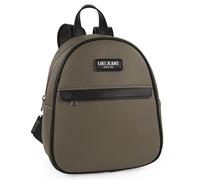 Lois - Bolso Mochila Mujer Elegante Tipo Casual Moderna Para Vestir Mochilas Mujer Estilo Urbano Mochila Negra Mujer Pequeña Ideal Para Uso Diario, Taupe