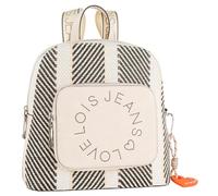 Lois - Bolso Mochila Mujer Elegante Tipo Casual Moderna Para Vestir Mochilas Mujer Estilo Urbano Mochila Negra Mujer Pequeña Ideal Para Uso Diario, Beige