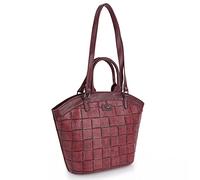 Lois - Bolso Mujer - Bolsos Mujer de Marca Bolso Mujer Mediano. Bolso Shopper Mujer. Bolsos de Mujer de Polipiel/PVC - Bolso Tote mujer 316581, Rojo