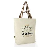 Lois - Bolso Shopper Mujer Espacioso y Elegante Bolso Hombro Mujer Casual Moderno. Shopper para Oficina Diario y Viajes Ideal, Beige