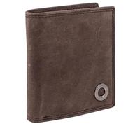 Lois - Cartera de Piel para Hombre - Cartera Hombre Piel con Monedero Interior y Tarjetero, diseño Slim, Cuero auténtico, Regalo Elegante. Proteccion RFID, Marron