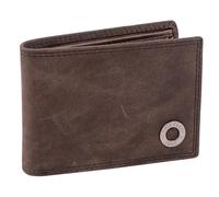 Lois - Cartera de Piel para Hombre - Cartera Hombre Piel con Monedero Interior y Tarjetero, diseño Slim, Cuero auténtico, Regalo Elegante. Proteccion RFID, Marron