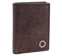 Lois - Cartera de Piel para Hombre - Cartera Hombre Piel con Monedero Interior y Tarjetero, diseño Slim, Cuero auténtico, Regalo Elegante. Proteccion RFID, Marron