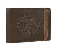 Lois - Cartera de Piel para Hombre - Cartera Hombre Piel con Monedero Interior y Tarjetero, diseño Slim, Cuero auténtico, Regalo Elegante. Proteccion RFID, Marron