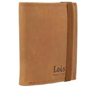 Lois - Carteras para Hombre Piel. Billeteras para Hombre. Cartera Hombre Piel con Monedero y múltiples Compartimentos, billeteras y monederos. Cartera Hombre. RFID, Marron