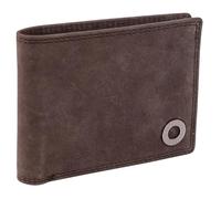 Lois - Cartera de Piel para Hombre - Cartera Hombre Piel con y Tarjetero, diseño Slim, Cuero auténtico, Regalo Elegante., Marron
