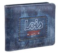 Lois - Cartera Juvenil Azul De Lona Resistente para Chico Deporte Casual con Bolsillo Monedero Cremallera Ideal para Adolescente Y Jovenes