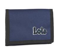Lois - Cartera Juvenil Marino De Poliéster Resistente para Chico Deporte Casual con Bolsillo Monedero Cremallera Ideal para Adolescente Y Jovenes